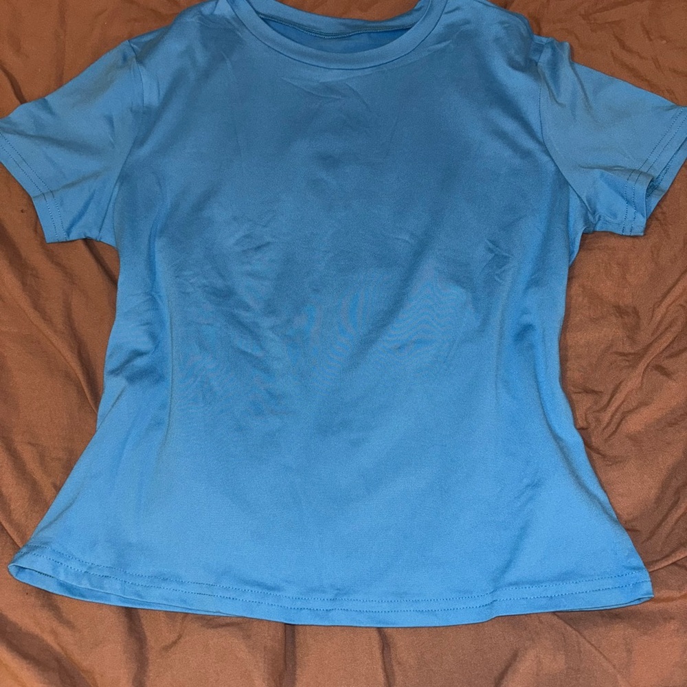 Amazon Women's Short Sleeve Tee - Blue